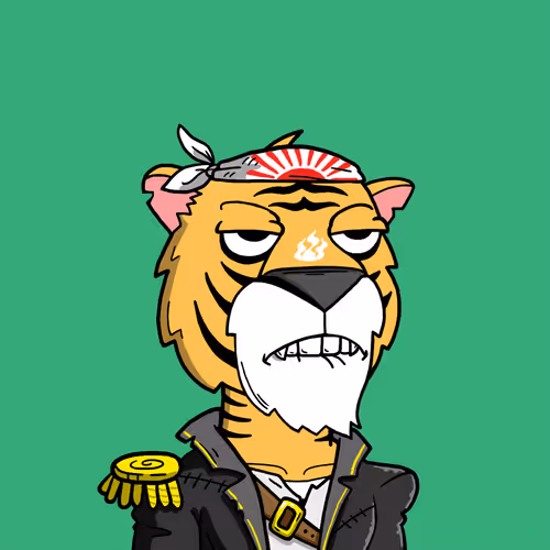 Grouchy Tiger Social Club #1370