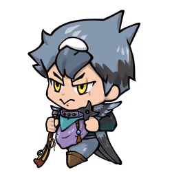 ゲームキャラ風Narukami-Pigeon #06017擬人化