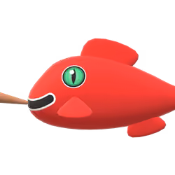 Red Lizard Eye Smokin Fish