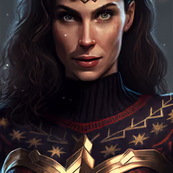 Wonder woman Christmas Sweater 101