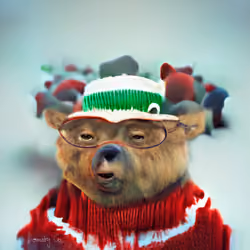 Bears Deluxe #5225 - MetaVerse l Derivatives by Domity G.