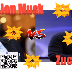 Elon Musk VS Mark Zuckerberg --- NFTicket # 0000000001