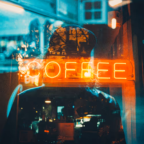 Neon Life #1 - Coffee