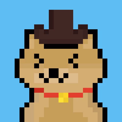 Pixel Doge #734