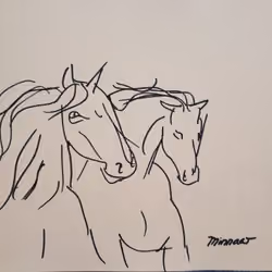 "Wild Horses" by Steven Minnaar #1 of 1