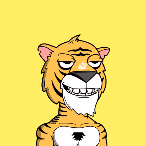 Grouchy Tiger Social Club #4032