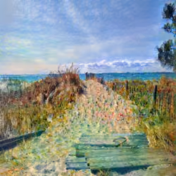 Claude Monet Deep Style of Scarborough, ME