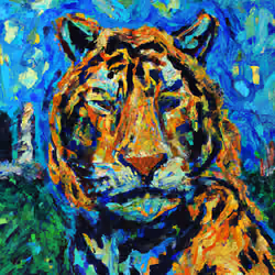Melancholic Tiger
