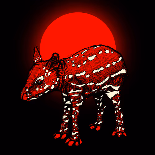 Tapirus indicus – 1/1 Edition