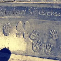 Michael Jackson Hand and Foot Prints