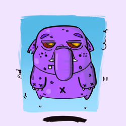 Elephant zombie