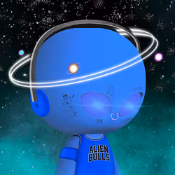 Alien Blue Boy
