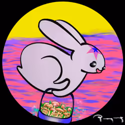 Running Rabbit by Poesy RR053