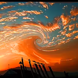 Futuristic Sunset NFT