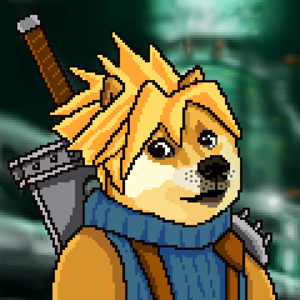Dogepunks #168 - Cloud Doge