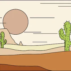 Desert Cartoon