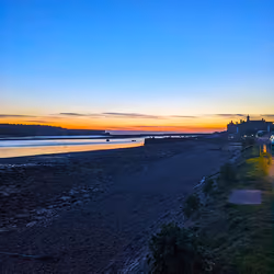 Sunset in Findhorn