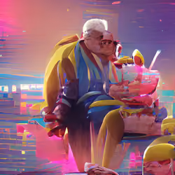 Grandpa Banana Split