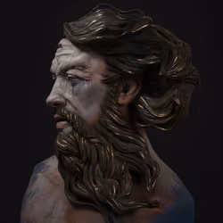 Poseidon Bust #3
