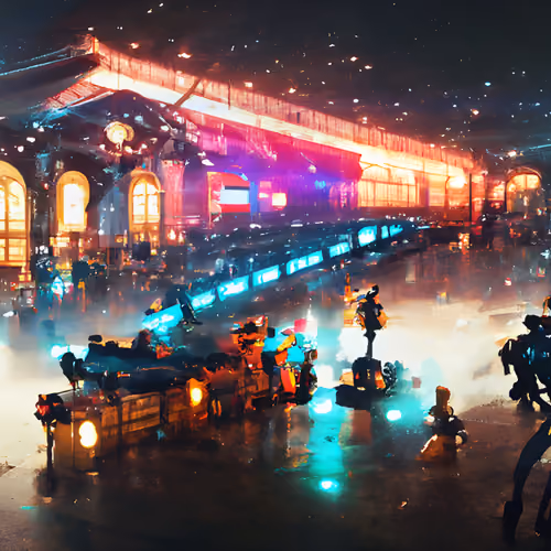 THE TRAINSTATION
