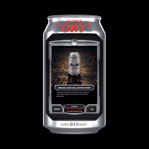 ASAHI SUPER DRY BRAND CARD COLLECTION