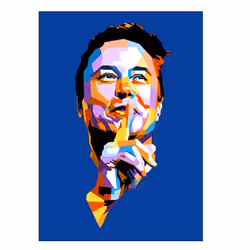 Elon Card #1 1/1