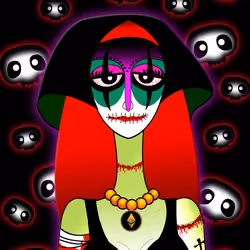 The Halloween of Crypto Lady  #  011