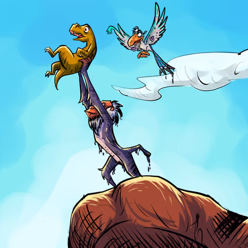 Collab Dino With Crypto Carnies