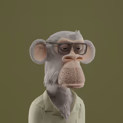 3D Bored Ape Club #114