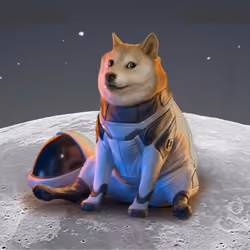 Doge On the Moon