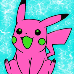 Violet Pikachu
