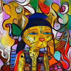 Gutter Cat Picasso #060