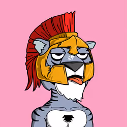 Grouchy Tiger Social Club #9744