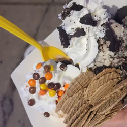 Ice cream nachos 