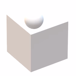 Sphere Top Cube
