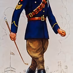 Soldier in Uniform - ROYAL AUSTRALIAN ARTILLERY