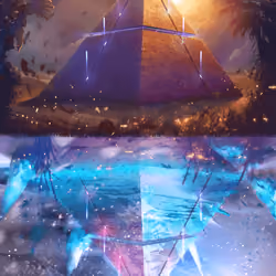 Ethereum Pyramid Duality, As Above So Below - 1 of 1