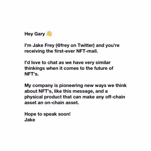 NFT-Mail