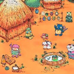 LITTLE VILLAGE IN THE SPIRIT WORLD