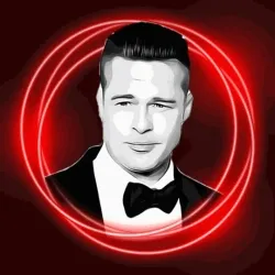 Neon #37 Brad Pitt