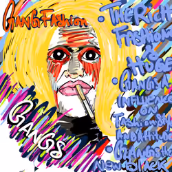 DOODLED #0 - Doodle Art Sketch Portrait