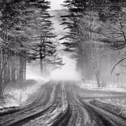 Winter road