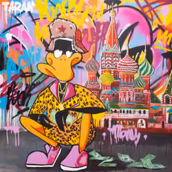 Money Duck in Moscow