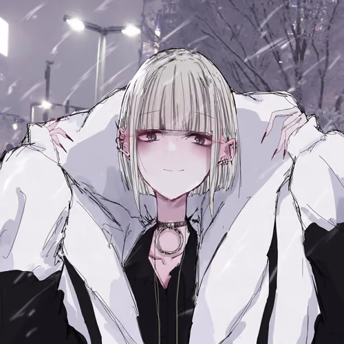 My snowy girlfriend
