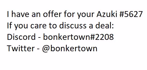bonker's deal