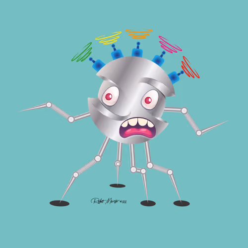 Robot monster #001