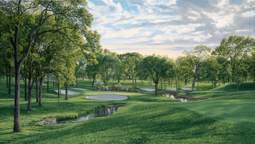 Linda Hartough Golf Landscape NFTs