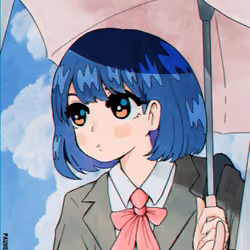 Mitsuha chan : After the rain