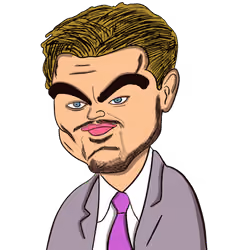 TV Celebritie #1 DiCaprio