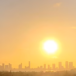 Miami Skyline Sunset Photo L/E 11/20